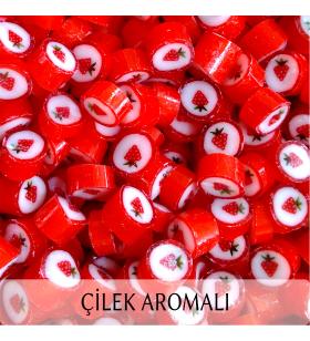 ÇİLEK DESENLİ AKİDE ŞEKERİ 1KG