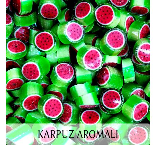 KARPUZ DESENLİ  AKİDE ŞEKERİ 1KG