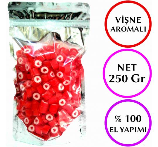 KIRMIZI KALP DESENLİ AKİDE ŞEKERİ 250 GR KIRMIZI KALP DESENLİ AKİDE ŞEKERİ 250 GR