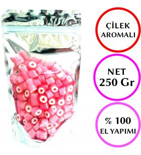 PEMBE KALP DESENLİ AKİDE ŞEKERİ 250 GR