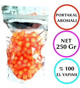 PORTAKAL DESENLİ AKİDE ŞEKERİ 250 GR