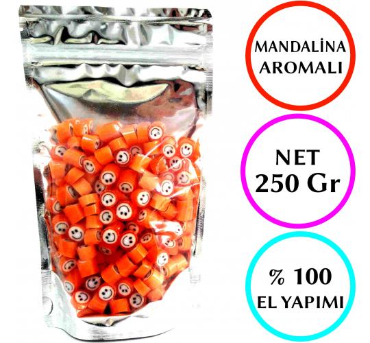 TURUNCU GÜLENYÜZ DESENLİ AKİDE ŞEKERİ 250 GR TURUNCU GÜLENYÜZ DESENLİ AKİDE ŞEKERİ 250 GR