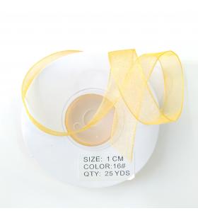 ORGANZE KURDELE - SARI