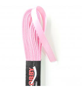 SATEN KURDELE 10 mm - PEMBE
