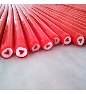 KALP DESENLİ AKİDE ŞEKERİ - KIRMIZI - 1KG