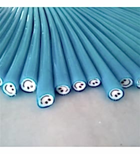 GÜLENYÜZ DESENLİ AKİDE ŞEKERİ - MAVİ -  1KG