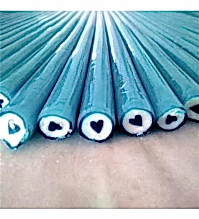 KALP DESENLİ AKİDE ŞEKERİ -  MAVİ -  1KG